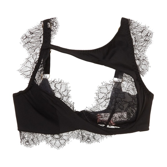 NWT Agent Provocateur Demi Black Bra - Picture 4 of 8